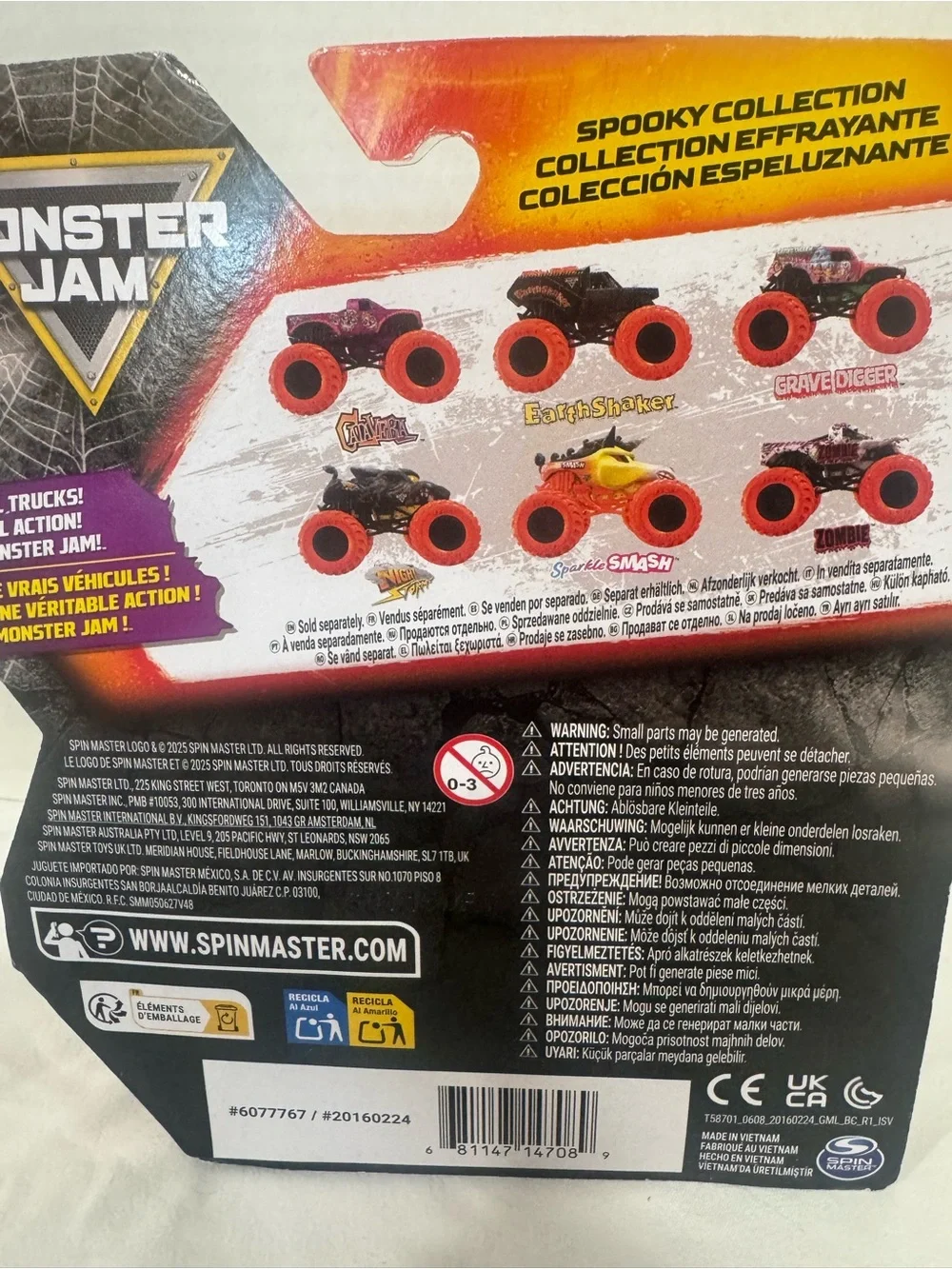 Monster Jam Spooky collection, Calavera
